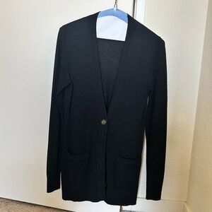 Tory Burch 2 Pocket Wool Cardigan